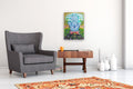 Original art for sale at UGallery.com | Hamsa by Kira Yustak | $575 | acrylic painting | 24' h x 18' w | thumbnail 5