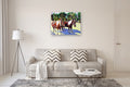 Original art for sale at UGallery.com | Pinto Trio by Chris Wagner | $1,650 | acrylic painting | 30' h x 40' w | thumbnail 5