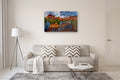 Original art for sale at UGallery.com | Winter Storm Over Red Rock by Crystal DiPietro | $3,450 | oil painting | 30' h x 48' w | thumbnail 5