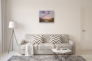 Sunrise Solitude by Gail Greene |  In Room View of Artwork 