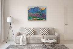 Original art for sale at UGallery.com | Last Light by Crystal DiPietro | $4,600 | mixed media artwork | 34' h x 44' w | thumbnail 5