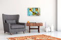 Original art for sale at UGallery.com | High Noon at the Stardust Grogshop by Diane Flick | $1,600 | oil painting | 15.75' h x 23.75' w | thumbnail 5