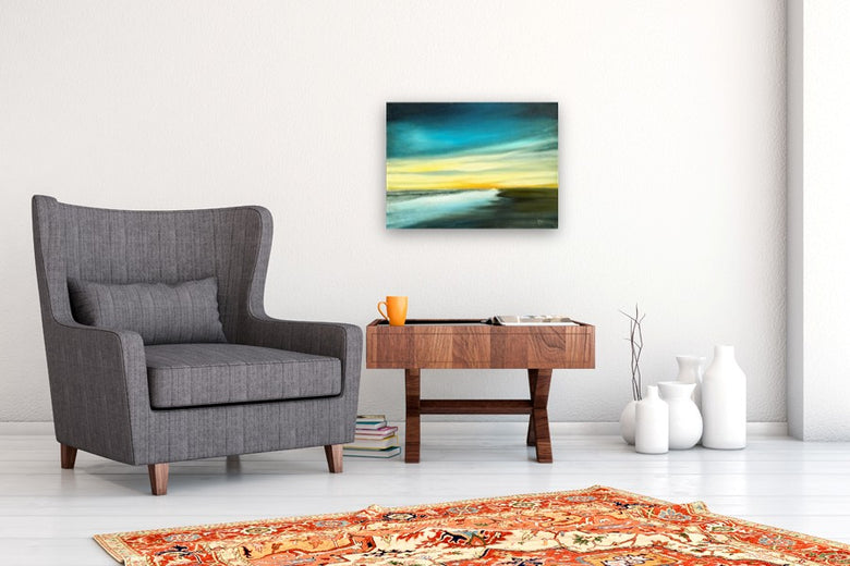 Drifting into Light by Mandy Main |  In Room View of Artwork 