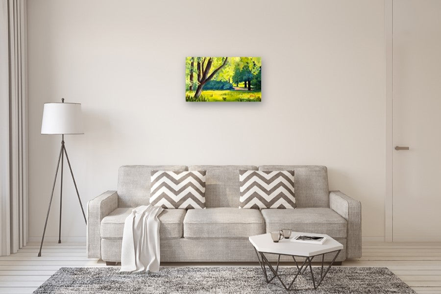 Summer Morning by JoAnn Golenia |  In Room View of Artwork 