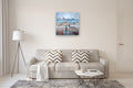 Original art for sale at UGallery.com | Flying with the Gulls by Kip Decker | $2,400 | acrylic painting | 30' h x 30' w | thumbnail 1