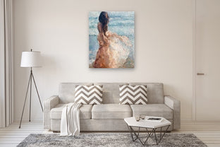 Feeling the Ocean Breeze by Nava Lundy |  In Room View of Artwork 