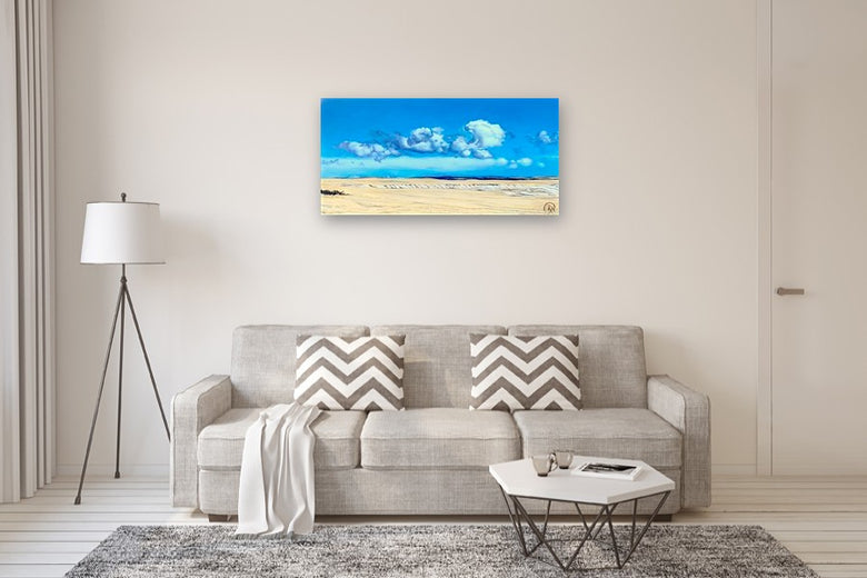 Calm by Renee Noel |  In Room View of Artwork 