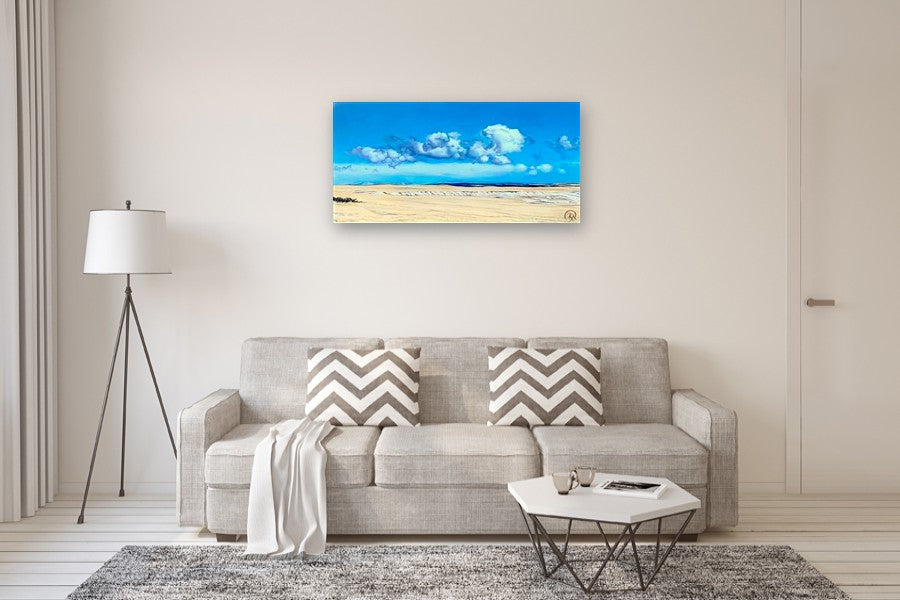 Calm by Renee Noel |  In Room View of Artwork 