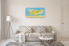 Original art for sale at UGallery.com | Dare to Dream by Cynthia Ligeros | $3,200 | oil painting | 24' h x 48' w | thumbnail 5