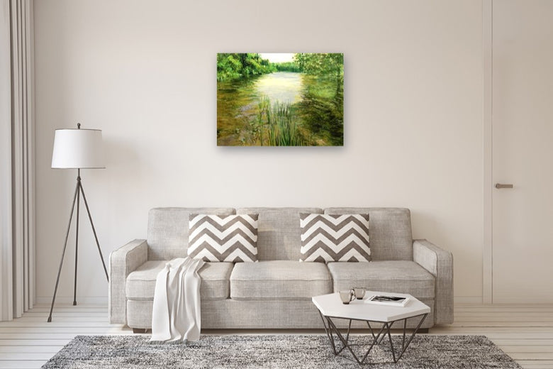Pickerel Point by Onelio Marrero |  In Room View of Artwork 