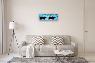 Bears and Trees by Jessica JH Roller |  In Room View of Artwork 