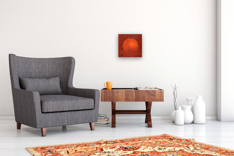 One Night by Heidi Hybl |  In Room View of Artwork 