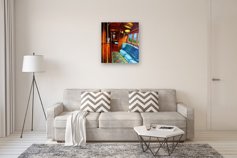 Silver Cup by Mitchell Freifeld |  In Room View of Artwork 