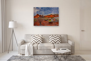 Winter Sunrise in Pinto Valley by Crystal DiPietro |  In Room View of Artwork 