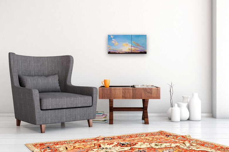 Long Sky by Benjamin Thomas |  In Room View of Artwork 