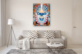 Original art for sale at UGallery.com | Ace of Cups I by Rachel Srinivasan | $2,700 | oil painting | 48' h x 36' w | thumbnail 5