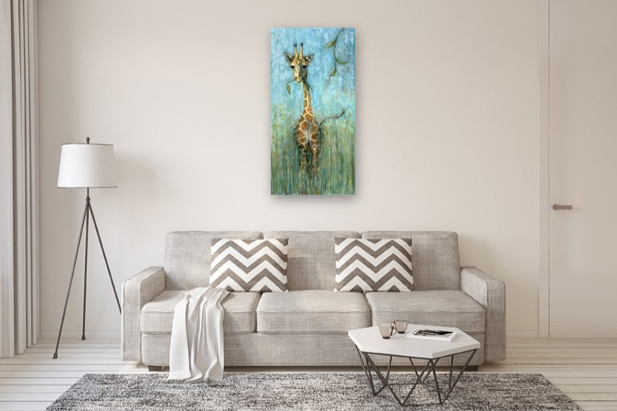 Sweet Eyes by Sally Adams |  In Room View of Artwork 
