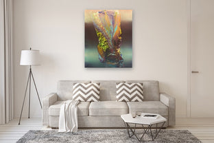 El Tiempo Derretido by Fernando Bosch |  In Room View of Artwork 