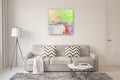 Original art for sale at UGallery.com | Late Summer by Joey Korom | $1,300 | acrylic painting | 36' h x 36' w | thumbnail 5