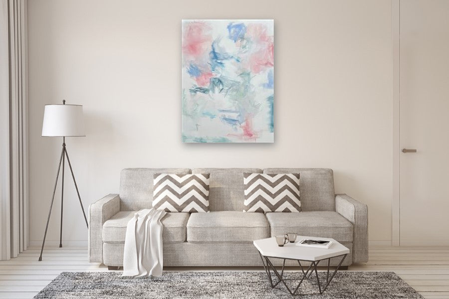 Started with a Whisper by Jennifer Hanson |  In Room View of Artwork 