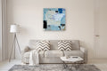 Original art for sale at UGallery.com | Echoes Unseen by Julie Weaverling | $2,100 | acrylic painting | 36' h x 36' w | thumbnail 5