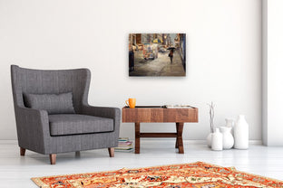 Mid Manhattan Drizzle by Onelio Marrero |  In Room View of Artwork 