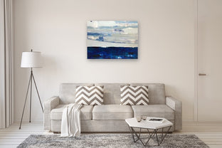 I Always Return to the Sea by Julie Weaverling |  In Room View of Artwork 