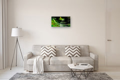 Original art for sale at UGallery.com | Shining Through by Vic Roschkov | $775 | watercolor painting | 15' h x 27.5' w | thumbnail 5