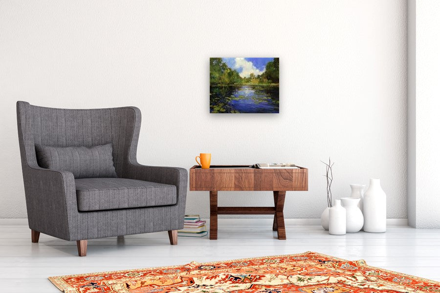 Emergent Reeds by Onelio Marrero |  In Room View of Artwork 