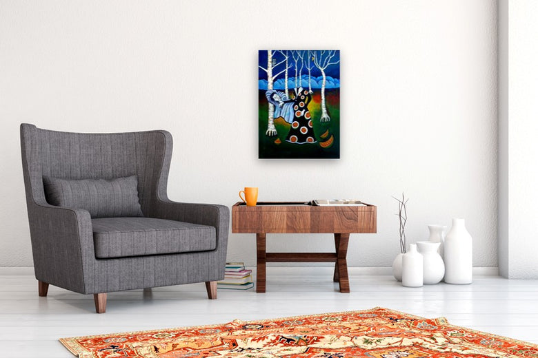 Dead Opera Star by Edward McHugh |  In Room View of Artwork 