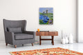 Original art for sale at UGallery.com | Kinderdijk Morning by Gulshaba Abbasova | $1,375 | oil painting | 24' h x 20' w | thumbnail 5