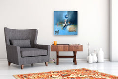 Original art for sale at UGallery.com | Ocultas Scientias by Yamilet Sempe | $1,650 | mixed media artwork | 24' h x 24' w | thumbnail 5