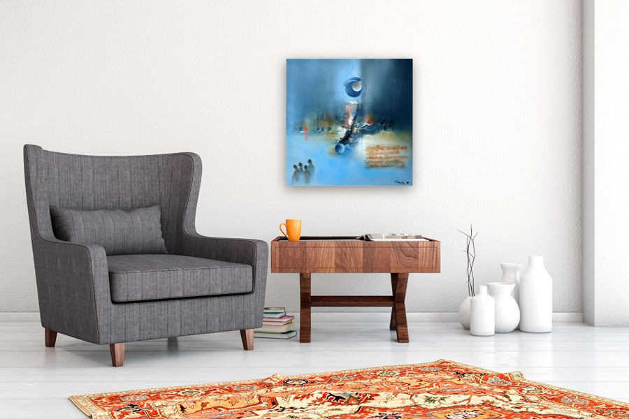 Ocultas Scientias by Yamilet Sempe |  In Room View of Artwork 