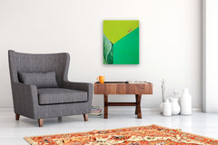 Original art for sale at UGallery.com | Cheetah by Heejin Sutton | $1,550 | gouache painting | 24' h x 24' w | thumbnail 5