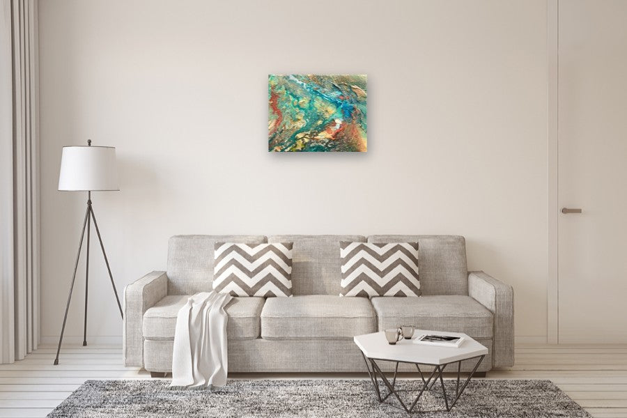 Marea Mineral by Fernando Bosch |  In Room View of Artwork 