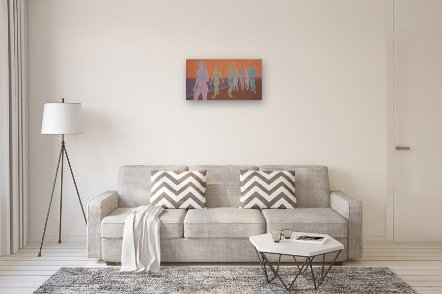 Ghost in the City - Beach 5 by Hyoungseok Kim |  In Room View of Artwork 
