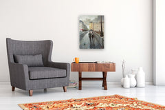 Original art for sale at UGallery.com | Pont de la Tournelle by Bertrand Girard | $2,800 | acrylic painting | 24' h x 18' w | thumbnail 5