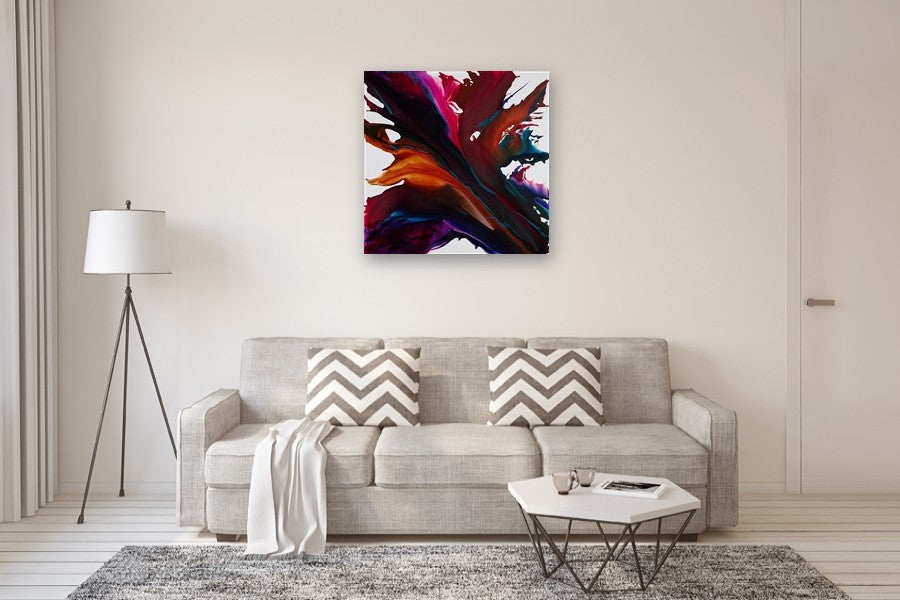 Passion by Krispen Spencer |  In Room View of Artwork 