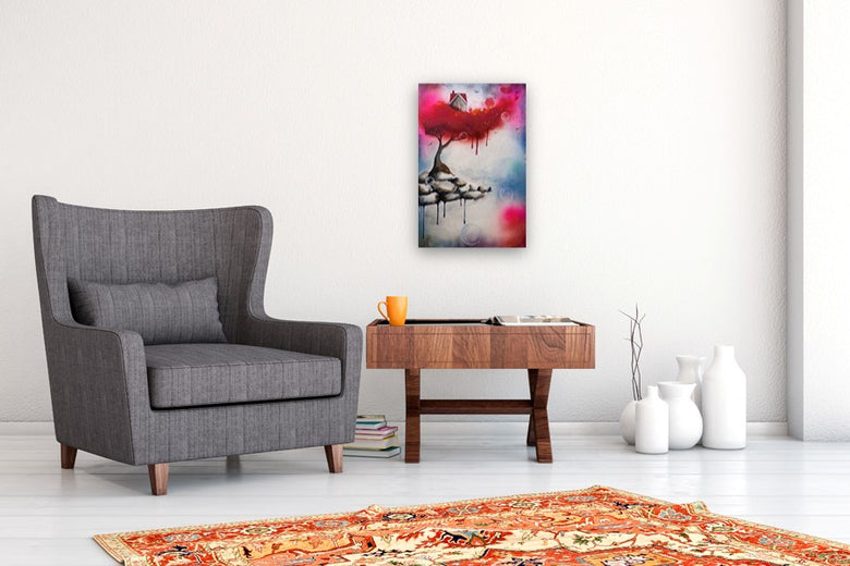 A Place Between Worlds by Evgenia Smirnova |  In Room View of Artwork 