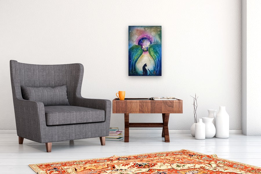 Night Knows the Way by Evgenia Smirnova |  In Room View of Artwork 