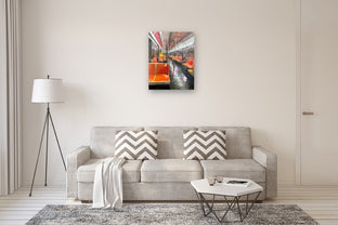 A Commuter by Keith Thomson |  In Room View of Artwork 