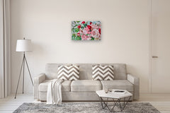 Original art for sale at UGallery.com | Here to Forever by Nava Lundy | $1,475 | acrylic painting | 20' h x 30' w | thumbnail 5