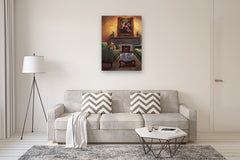 Original art for sale at UGallery.com | The Listener - Commission by Jonelle Summerfield | $2,700 | oil painting | 40' h x 30' w | thumbnail 5