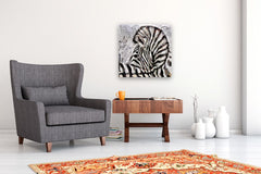 Original art for sale at UGallery.com | INSTINCT by Nava Lundy | $1,550 | mixed media artwork | 24' h x 24' w | thumbnail 5