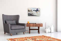 Original art for sale at UGallery.com | Over the Beach by Evgenia Smirnova | $650 | watercolor painting | 15' h x 23' w | thumbnail 5