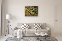 Original art for sale at UGallery.com | Boulders in the Autumn by Onelio Marrero | $2,300 | oil painting | 30' h x 38' w | thumbnail 5