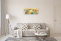 Original art for sale at UGallery.com | And So They Gathered by Jodi Dann | $1,475 | mixed media artwork | 16' h x 40' w | thumbnail 5