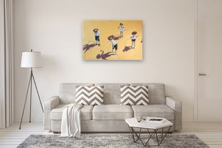 Ink Spots by Nata Zaikina |  In Room View of Artwork 