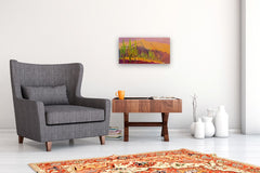Original art for sale at UGallery.com | Sonoran Evening Light by Suren Nersisyan | $450 | oil painting | 12' h x 24' w | thumbnail 5