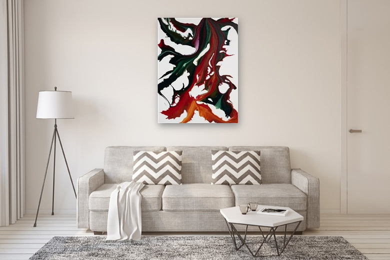 Vines by Krispen Spencer |  In Room View of Artwork 